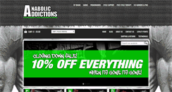 Desktop Screenshot of anabolicaddictions.com